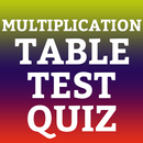 Multiplication Table Test Quiz APK
