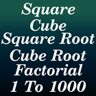 Square, Cube, Root & Factorial simgesi