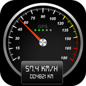 GPS Speedometer ไอคอน