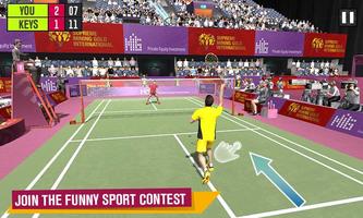 Badminton Battle - Badminton Championship Ekran Görüntüsü 1