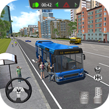 Real Bus Driving Game - Free Bus Simulator icône
