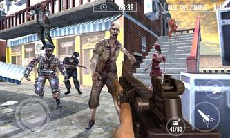 Dead Zombie Battle 2019 - Zombie Evil Hunter 3D স্ক্রিনশট 1