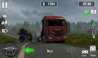 Euro Truck Driving Sim 2019 - Truck Transport Game ภาพหน้าจอ 2