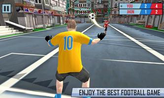 Football Flick Goal 3D - Free Flick Football Game Affiche