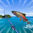 3D Monster Fish Game - Real Fishing Simulator 2019 icône