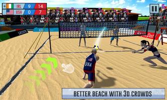 Spike Master Volleyball 3D 2019 - Volleyball Free Affiche