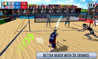 Spike Master Volleyball 3D 2019 - Volleyball Free پوسٹر
