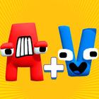 Merge Alphabet Monster Run 3d ไอคอน