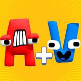 Merge Alphabet Monster Run 3d