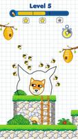 Save the Doge Bees: Antistress imagem de tela 1