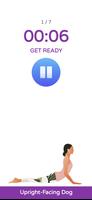 1 Schermata Yoga Training App - Daily 7 Minutes