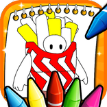 Fall Guys Coloring Book
