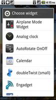 Airplane Mode Widget Affiche