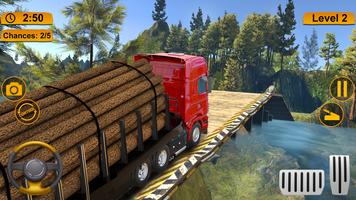 Off-road Cargo Truck Simulator captura de pantalla 1