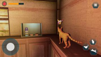 Lost Cat Simulator Life 3D capture d'écran 2