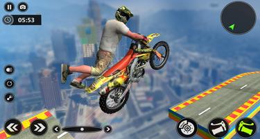 Bike Stunt Mega Ramps Game screenshot 3
