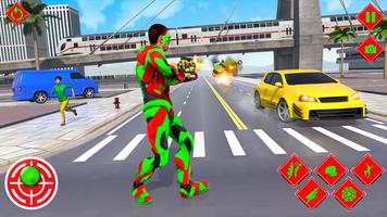 Flying Superhero Spider Games screenshot 3