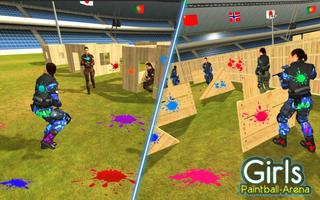 Paintball Girls Arena Shooting 3D скриншот 3