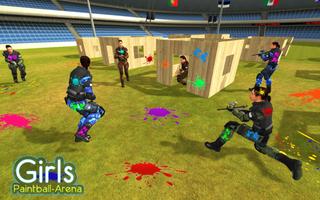 Paintball Girls Arena Shooting 3D скриншот 2