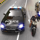 Police Bike Chase Gangster icône