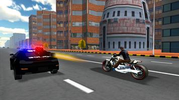 Police Bike Chase Gangster capture d'écran 3