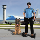 Chien de drogue d'aéroport:Stunt police Hoverboard APK