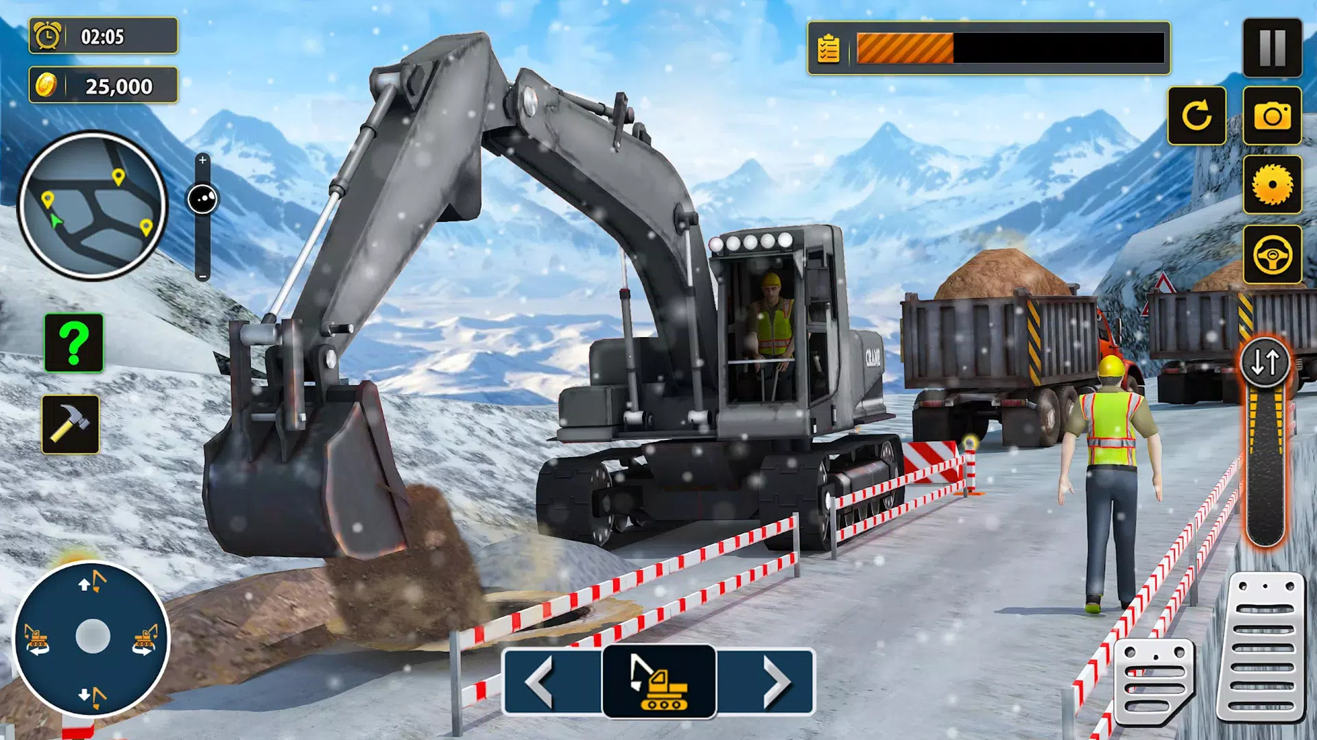 Download do APK de Jogo de carro robô escavadeira para Android