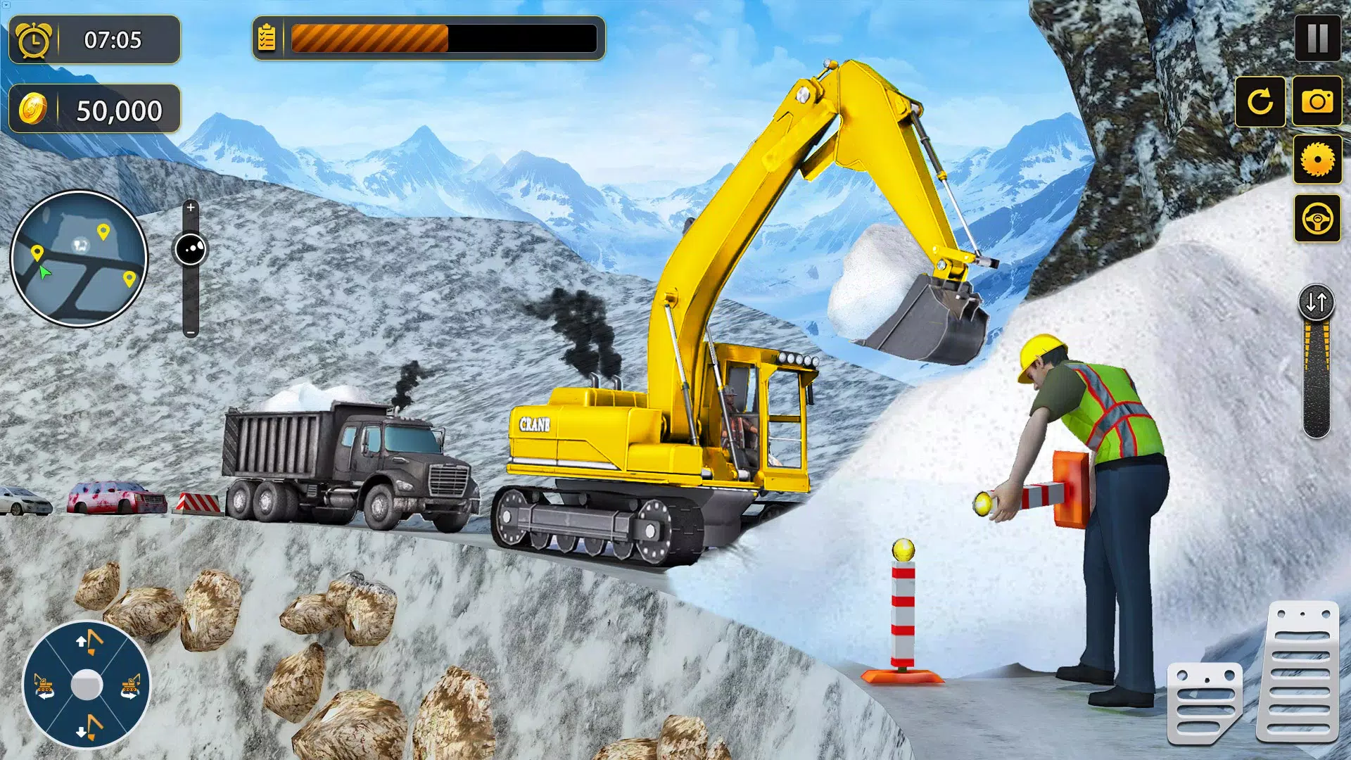 Download do APK de Jogo de Trator Escavadeira JCB para Android