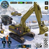 Bulldozer Excavator: JCB Games 海報