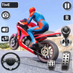 spider tricky bike stunts race