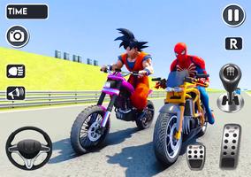 spider tricky bike stunts race Ekran Görüntüsü 2