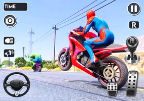 Spider Tricky Bike Stunt Race Affiche