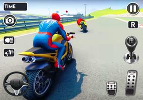 spider tricky bike stunt race captura de pantalla 1