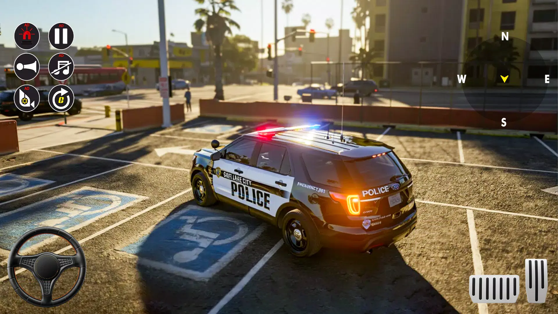 Police Chase Car Game Offline