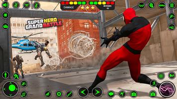 Gangster Crime Rope Hero City Ekran Görüntüsü 2