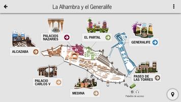 Alhambra y el Generalife imagem de tela 2