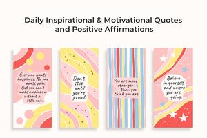 Inspiration - Daily Quotes Plakat