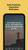 Daily Positivite Quotes plakat