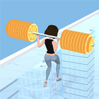 Weight Runner: Muscle Race 3D иконка