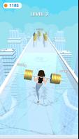 Weight Runner: Muscle Race 3D تصوير الشاشة 1