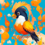 Vogelsortier-Farbpuzzle