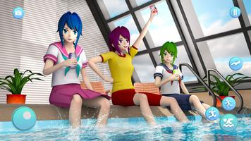 Anime Gadis SMA Sim 3d screenshot 3
