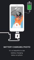 Battery Charging on Screen : Photo Amplitude &Wave الملصق