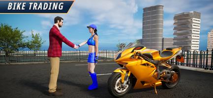 Motorcycle Bike Dealer Games Ekran Görüntüsü 1
