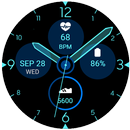 Thin - Analog watch face APK