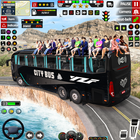 Gek trainer bus bestuurder 3d-icoon