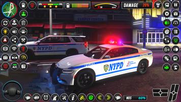 супер Полиция Джип Вождение 3d скриншот 1