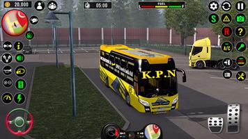 Euro bus Simuladr Ônibus Jogos Cartaz