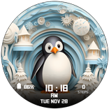”3D Penguin