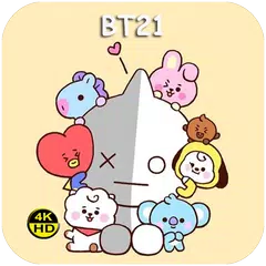 Cute BT21 HD Wallpaper 4K